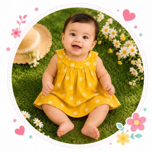 Muslin frock