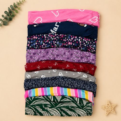 Kids printed pant set 7 pcs Combo - Image 3